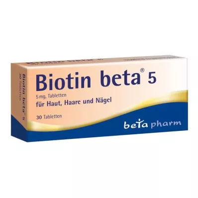 Biotin beta 5 tablet, 30 adet