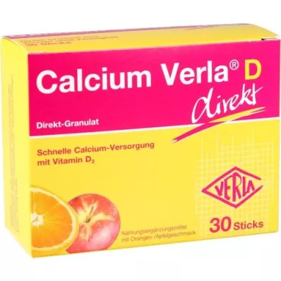 CALCIUM VERLA D direkt granüller, 30 adet