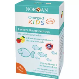 NORSAN Omega-3 Çocuk Jöle Kaplı Tabletler, 120 adet