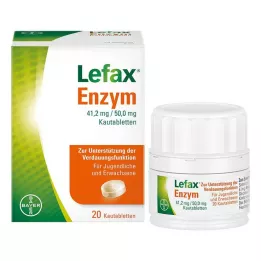 Lefax enzim çiğneme tabletleri, 20 adet