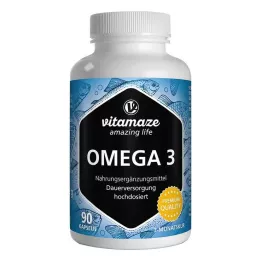 OMEGA-3 1000 mg EPA 400/DHA 300 yüksek doz kapsül, 90 adet