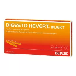 DIGESTO Hevert enjeksiyon ampulleri, 10X2 ml