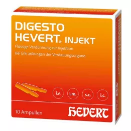 DIGESTO Hevert enjeksiyon ampulleri, 10X2 ml