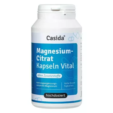 Magnezyum sitrat kapsülleri Vital, 120 adet