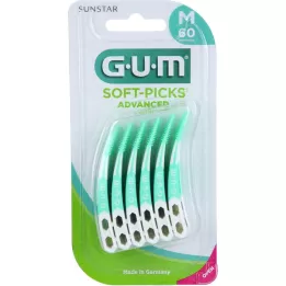 GUM Soft-Picks Advanced orta boy, 60 adet