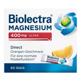 BIOLECTRA Magnezyum 400 mg ultra Direct Orange, 60 Kapsül
