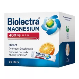 BIOLECTRA Magnezyum 400 mg ultra Direct Orange, 60 Kapsül