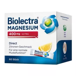 BIOLECTRA Magnezyum 400 mg ultra Direct Lemon, 60 Kapsül