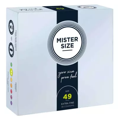 MISTER 49 beden prezervatif, 36 adet MISTER 49 beden prezervatif, 36 adet