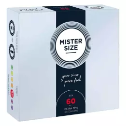 MISTER 60 beden prezervatif, 36 adet