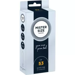 MISTER 53 beden prezervatif, 10 adet