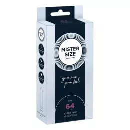 MISTER 64 beden prezervatif, 10 adet