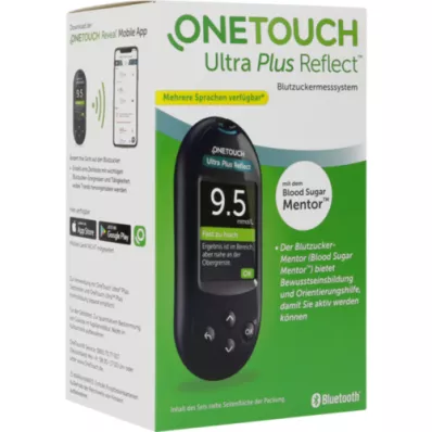 ONE TOUCH Ultra Plus Reflect kan şekeri ölçüm cihazı.mmol/l, 1 adet