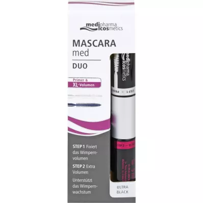 MASCARA med Duo Primer &amp; XL Hacim, 10 ml