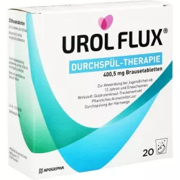 UROL FLUX İrigasyon tedavisi 400,5 mg efervesan tablet, 20 adet