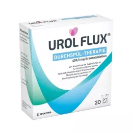 UROL FLUX İrigasyon tedavisi 400,5 mg efervesan tablet, 20 adet