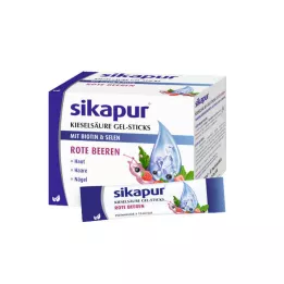 SIKAPUR Silika jel çubukları kırmızı meyveler, 30 adet