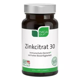 NICAPUR Çinko sitrat 30 kapsül, 60 adet