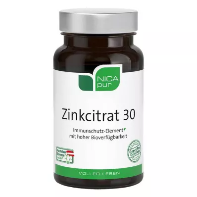 NICAPUR Çinko sitrat 30 kapsül, 60 adet