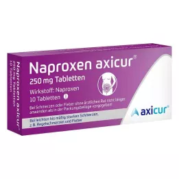 NAPROXEN axicur 250 mg tablet, 10 adet