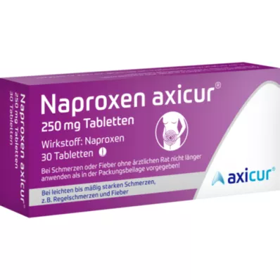 NAPROXEN axicur 250 mg tablet, 30 adet