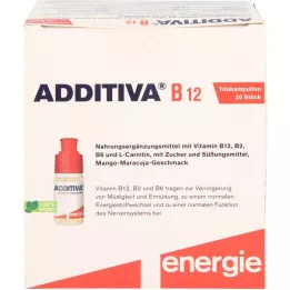 ADDITIVA B12 vitamini içme ampulleri, 30X8 ml
