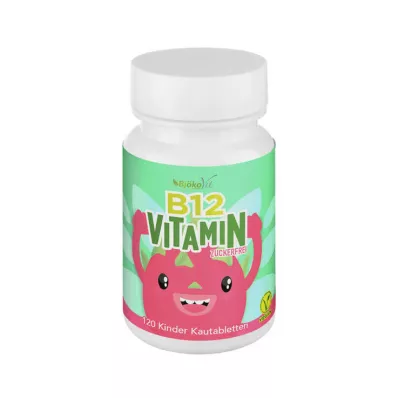 VITAMIN B12 KINDER Çiğnenebilir vegan tabletler, 120 adet