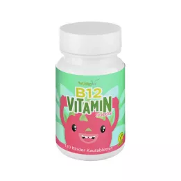 VITAMIN B12 KINDER Çiğnenebilir vegan tabletler, 120 adet