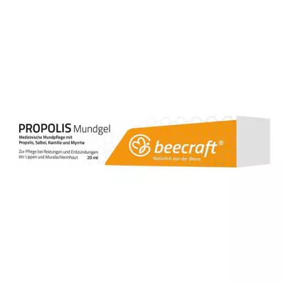 BEECRAFT Propolis ağız jeli, 20 ml BEECRAFT Propolis ağız jeli, 20 ml