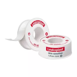 LEUKOPLAST Cilde Duyarlı 1,25 cmx2,6 m w.koruyucu halka, 1 adet
