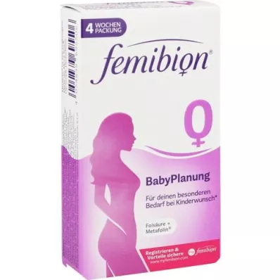 FEMIBION 0 Bebek Planlama Tabletleri, 28 adet