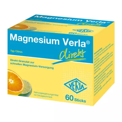 MAGNESIUM VERLA doğrudan granül narenciye, 60 adet MAGNESIUM VERLA doğrudan granül narenciye, 60 adet