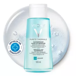 Vichy Purete Thermale göz makyajı temizleyici su geçirmez / R, 100 ml