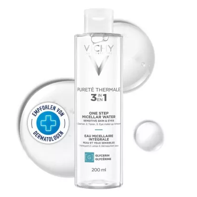 Vichy Purete Thermale Mineral Micellar Sıvıya duyarlı, 200 ml Vichy Purete Thermale Mineral Micellar Sıvıya duyarlı, 200 ml