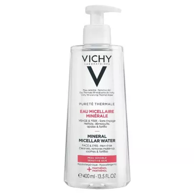 VICHY PURETE Thermale Mineral Micellar Fluid Sensitive, 400 ml