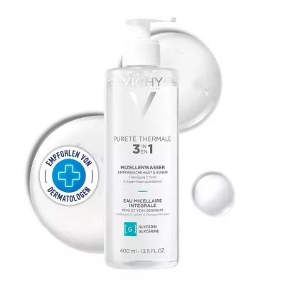 VICHY PURETE Thermale Mineral Micellar Fluid Sensitive, 400 ml