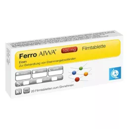 FERRO AIWA 100 mg film kaplı tabletler, 20 adet