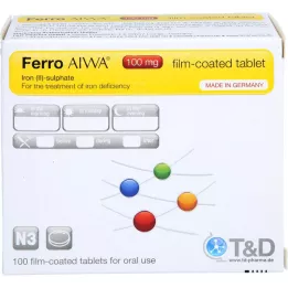 FERRO AIWA 100 mg film kaplı tablet, 100 adet