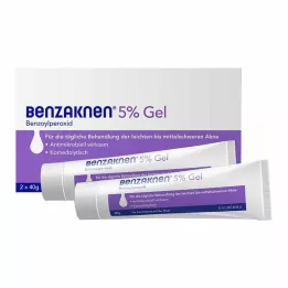 BENZAKNEN %5 jel, 2X40 g