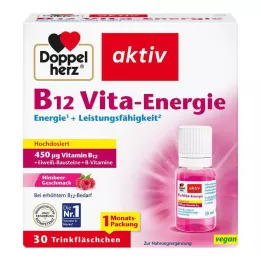DOPPELHERZ B12 Vita-Energie içme ampulleri, 30 adet