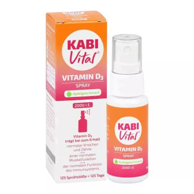 Kabivital 2.000 I.e.D3 Sprey Elma Aroması (25 ml) Kabivital 2.000 I.e.D3 Sprey Elma Aroması (25 ml)