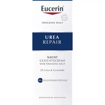 EUCERIN UreaRepair yüz kremi %5 gece, 50 ml