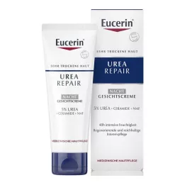 EUCERIN UreaRepair yüz kremi %5 gece, 50 ml