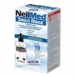 NEILMED Sinüs Rinse Nas.du.+Nas.Sp.Salt 10 DosBtl, 1 P