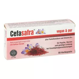 CEFASAFRA Sert kapsüller, 50 adet