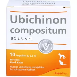 UBICHINON compositum ad us.vet.ampul, 10 adet