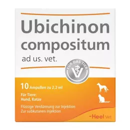 UBICHINON compositum ad us.vet.ampul, 10 adet