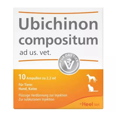 UBICHINON compositum ad us.vet.ampul, 10 adet