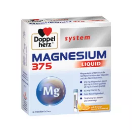 DOPPELHERZ Magnezyum 375 Sıvı sistem içme amp., 30 adet