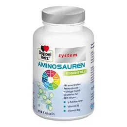 DOPPELHERZ Amino asitler temel sistem kapsülleri, 120 Kapsül